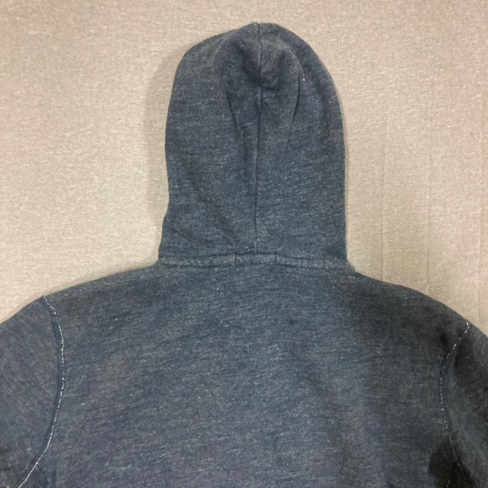 Polo Ralph Lauren Mens Blue Heathered‎ Full Zip Hoodie Sweatshirt Size Large - Picture 11 of 15